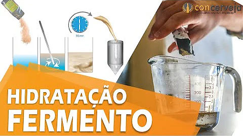 Como colocar a levedura na cerveja?