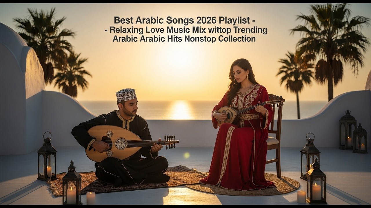 Arabic Chill Playlist 🏜️ Relaxing Desert Nights Music Mix