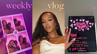 VLOG | BACK TO REALITY: VISION BOARDING, COOKING, ERRANDS + A SINGALONG?