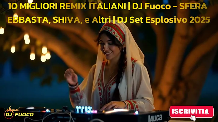10 Migliori Remix Italiani by DJ Fuoco | Ginevra (Luchè ft. Geolier) e Altri Capolavori Dance 2025