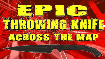 MW3 Epic Throwing Knife Across the Map (Resistance)