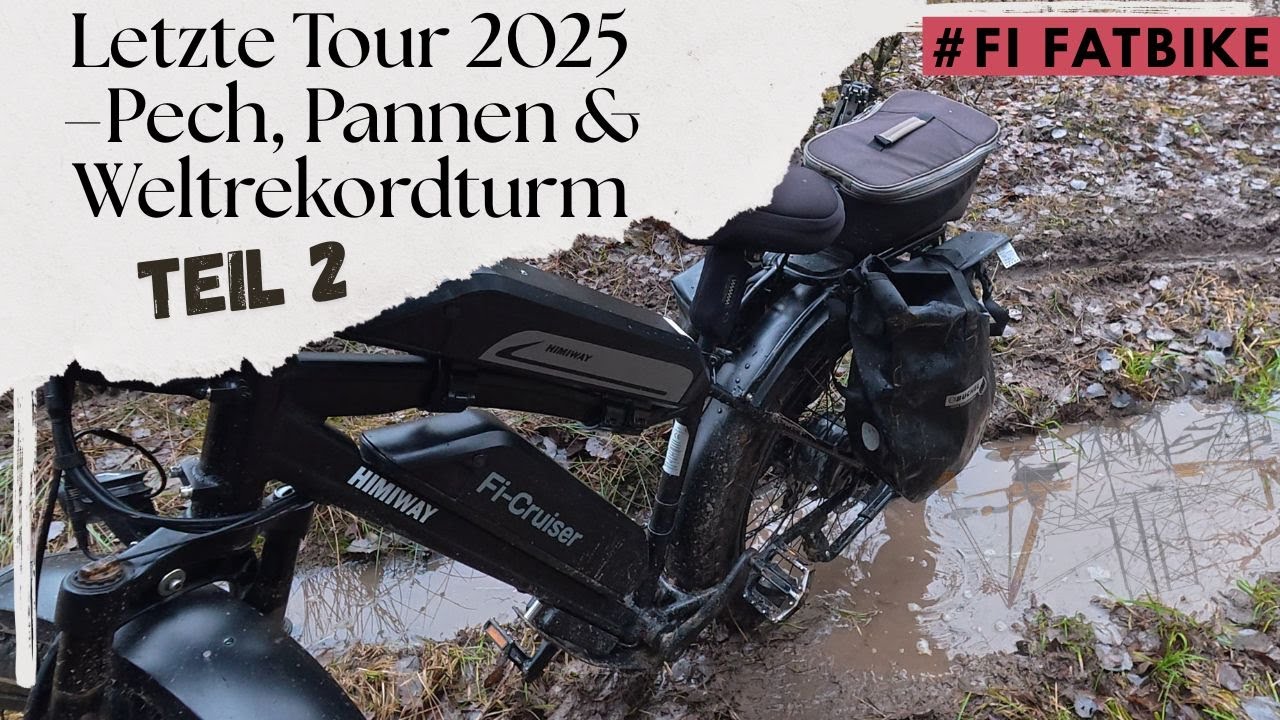 Dieser Morast hat uns besiegt - Sturz , Kettenriss und Weltrekordturm 2/2