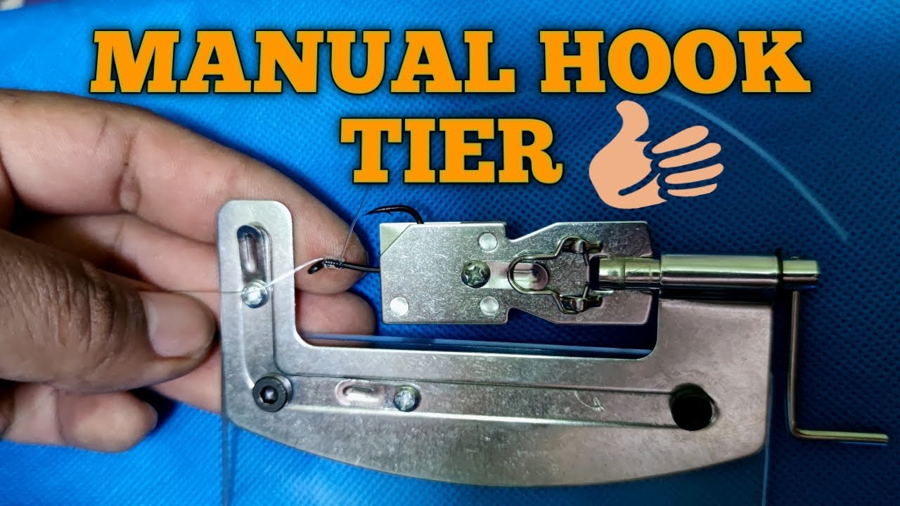 MANUAL FISHING HOOK TIER (semi automatic knotter) 