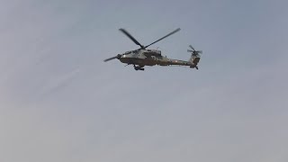 Indian Air Force Ah-64E Apache, Mi-17 And Ch-47F Chinook In Exercise