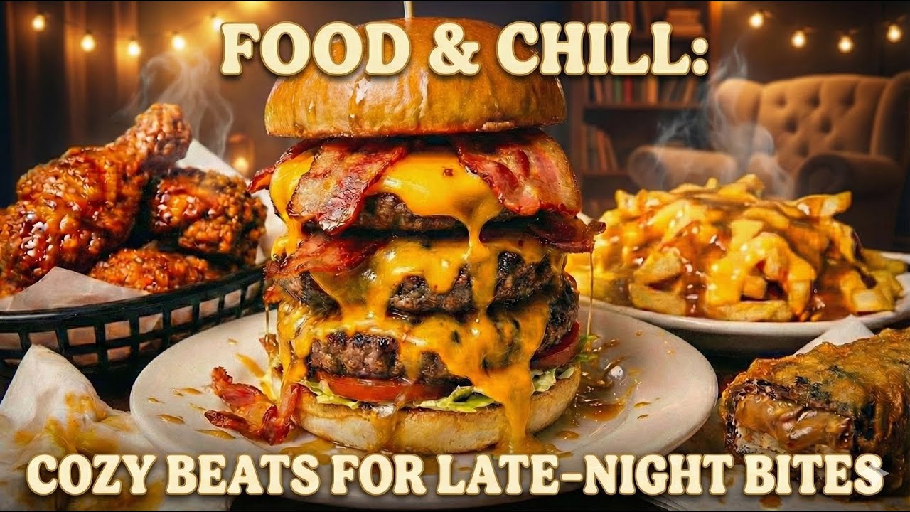 Food & Chill 🍜 | Cozy Music to Eat & Relax (Late-Night Bites) - YouTube