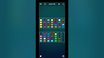 Ball sort puzzle level 142