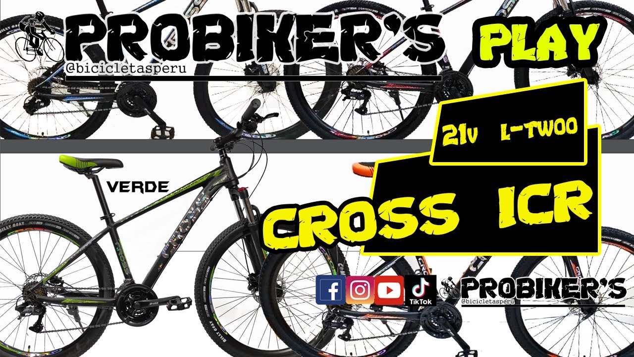 REVIEW bicicleta CROSS ICR aro 29" y 27.5" , frenos hidráulicos X-Spark ,  L-TWOO 3X7 , MTB XC ✓ - YouTube