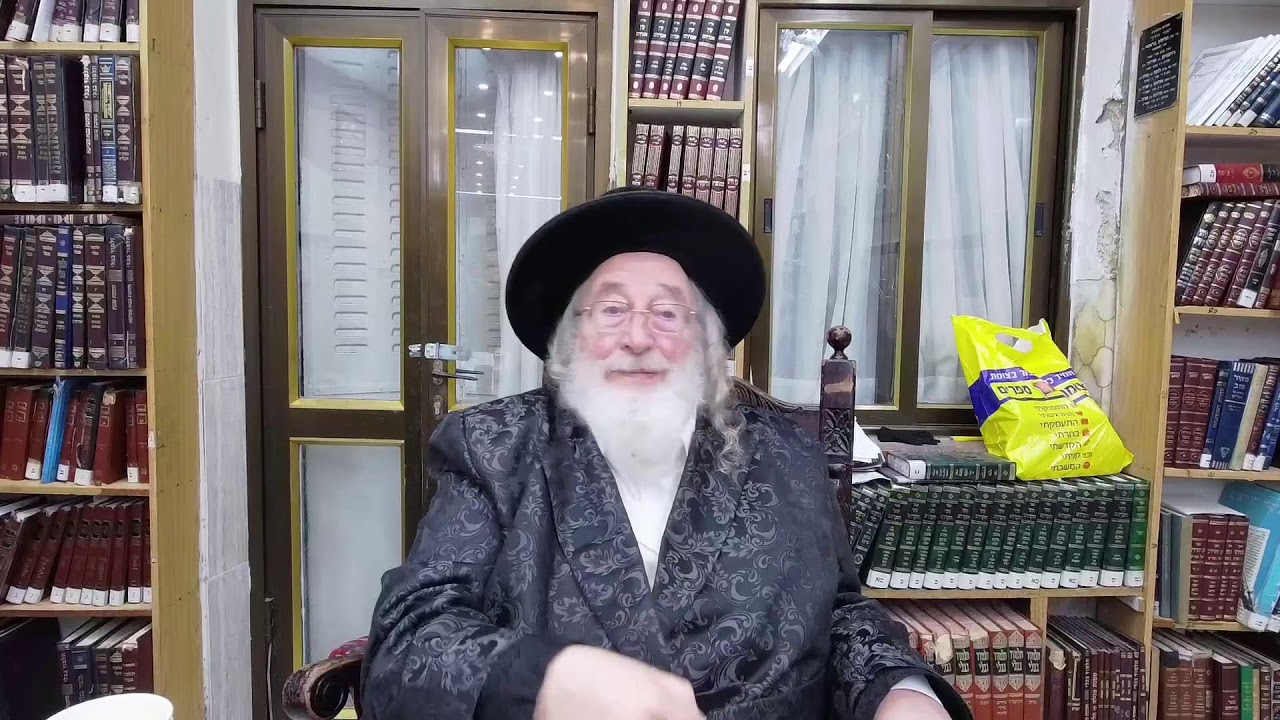 שיעור 'שפת אמת' פרשת זכור תרל"ב מהאדמו"ר מספינקא שליט"א בעיה"ק ירושלים