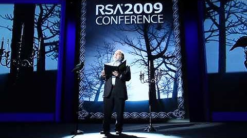 RSA Conference 2009: Ron Rivest Recites Raven-esque Poem