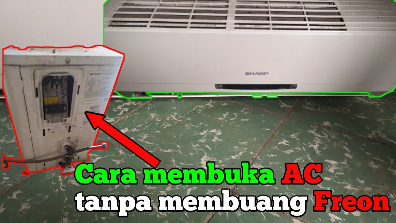 Membuka AC tanpa membuang Freon? YouTube