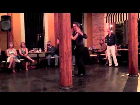 Tomas Howlin and Karen Jaffe- Milonga - August 2013