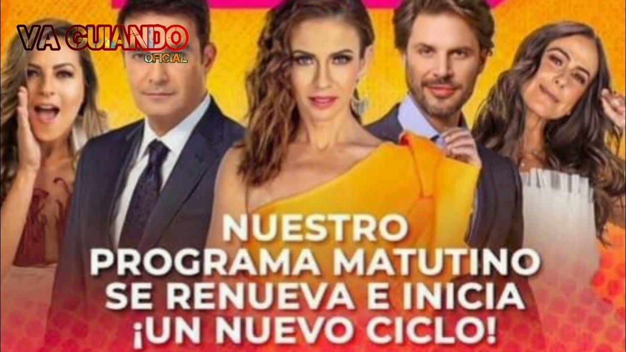 Nuevo elenco de Sale el Sol - YouTube