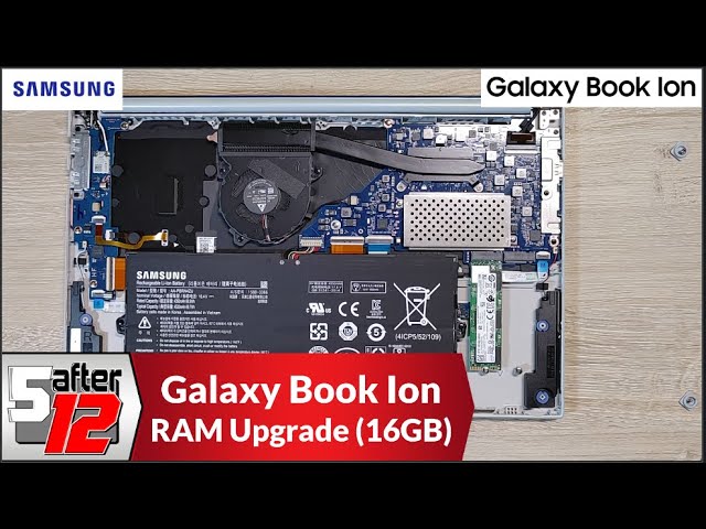 I udlandet Gå op og ned format Samsung Galaxy Book Ion (15 inch) | Disassembly and RAM upgrade (16 GB) -  YouTube