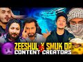 Smuk op  zeeshul op fight with youtubers in creators room pubg mobile pubgmobile