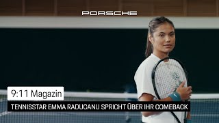 9:11 Magazin: Tennisstar Emma Raducanu im Interview