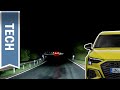 Matrix LED-Scheinwerfer im Audi A3 im Test: Nachtfahrt mit Fernlichtassistent & Lichtfunktionen