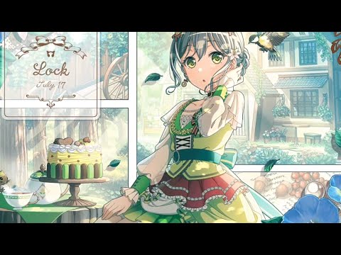 バンドリ ガルパ ロック 朝日六花 デコレーションアクリルピンズ バースデー ロック（LOCK/朝日六花）星4［Precious birthday！］評価と画像