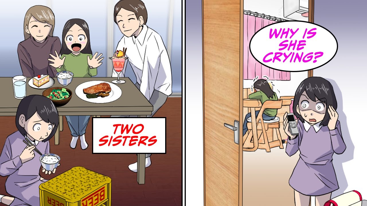 Sister who usually acts like the boss at home [Manga Dub]