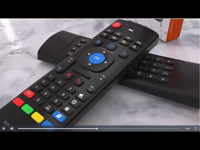 Mx3 Air Fly Mouse 2.4 GHZ Wireless Keyboard Remote Control