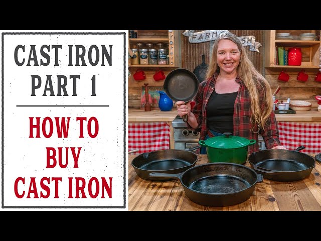 All About Cast Iron Cookware - Rivers Family Farm