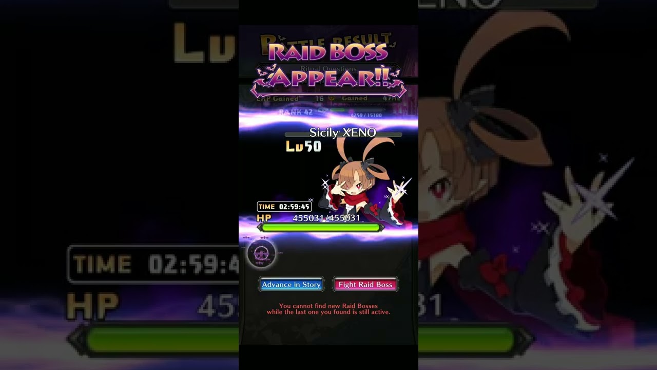 [APK; DISGAEA RPG] Event: 1st Anniversary The Great Celebration Spectacular Anniversary Party Area 1