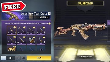 *NEW* Opening 10 free “Lunar New Year” crates | COD Mobile