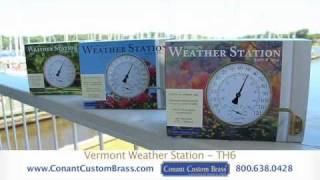 Vermont Indoor/Outdoor 7 Thermometer LFB