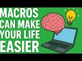 Macros Can Make Your Life Easier 💻🧠|Save you alot of Time &amp; Work Smarter!#excel #macros#excelshort