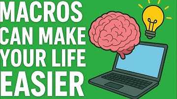 Macros Can Make Your Life Easier 💻🧠|Save you alot of Time & Work Smarter!#excel #macros#excelshort