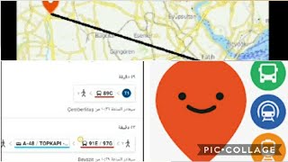 شرح برنامج moovit للتنقل بتركيا او بأي دولة أخرى موجودة بالقائمة الجزء الثامن