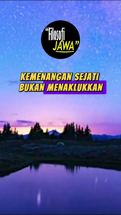 Sura Dira Jayaningrat Lebur Dening Pangastuti