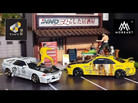 BRUCE LEE ミニカー 1:32 スケール 99 TINY Bruce Lee Mini Cooper MK1 ミニカー : ミニマルヤマ