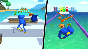Huggy Wuggy Game🍔🌭🥒 Poppy Run 3D: Play time All Levels Gameplay WalkThrough Trailer Android,ios PR11