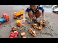 បូរិនលេងឡានដឹកដី , Borin playing with a truck , short video