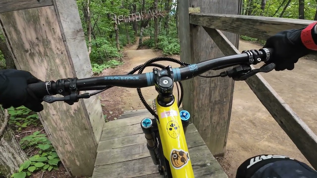 250722~ 용평mtb파크 첫방문 라이딩 레드.이지고.에어핑크.파라다이스.키위