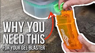 EASIEST WAY To Fill Gel Blaster Mag | Gel Blaster's GELLET DEPOT grows, stores & dishes out ammo