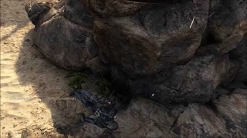 Black Ops II - Cross Map Ballistic Knife Straight Up!