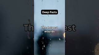 The deepest wounds... 💔💡 #facts #shorts #subscribe