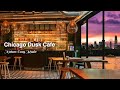 Chicago Dusk Cafe Ambience : Relaxing Jazz & Background Noise for Relaxation [ASMR]