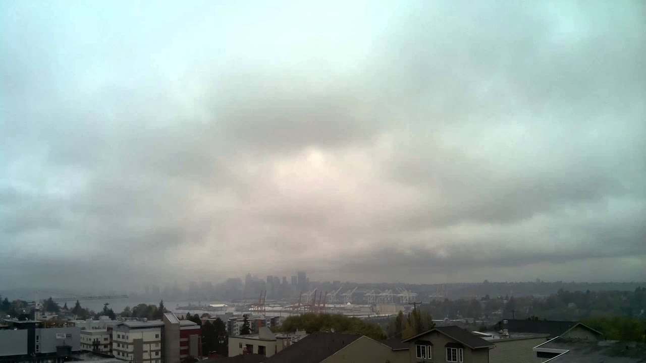 Seattle Skyline Time-Lapse (2015-10-18)