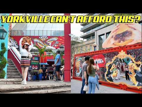 Toronto Festival Fail? Walking The Final Yorkville Murals Fest | Kyboshed Due To A Lack Of Funding?