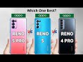 Oppo Reno 5 Pro vs Oppo Reno 5 vs Oppo Reno 4 Pro