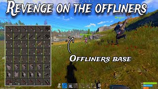 Revenge on the OFFLINERS - Rust Console