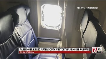 1 dead after Southwest jet engine explodes