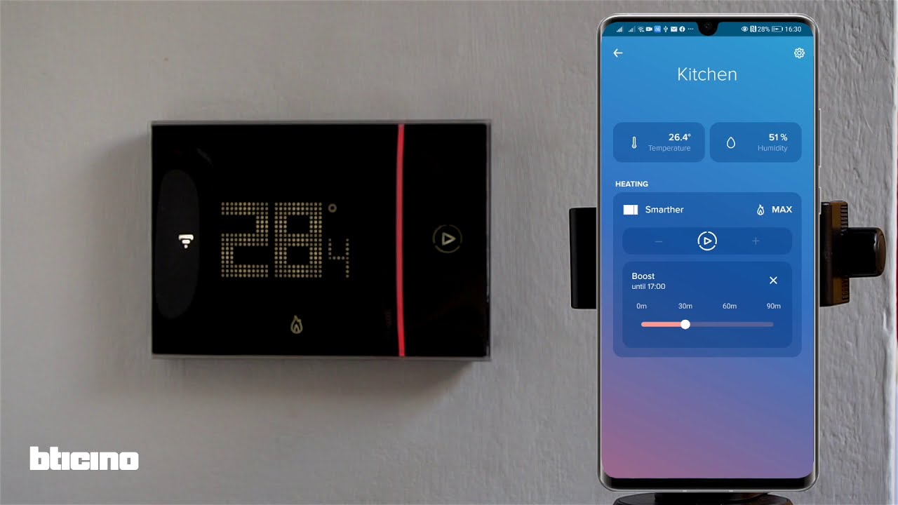 Legrand  Thermostat connecté intelligent Netatmo