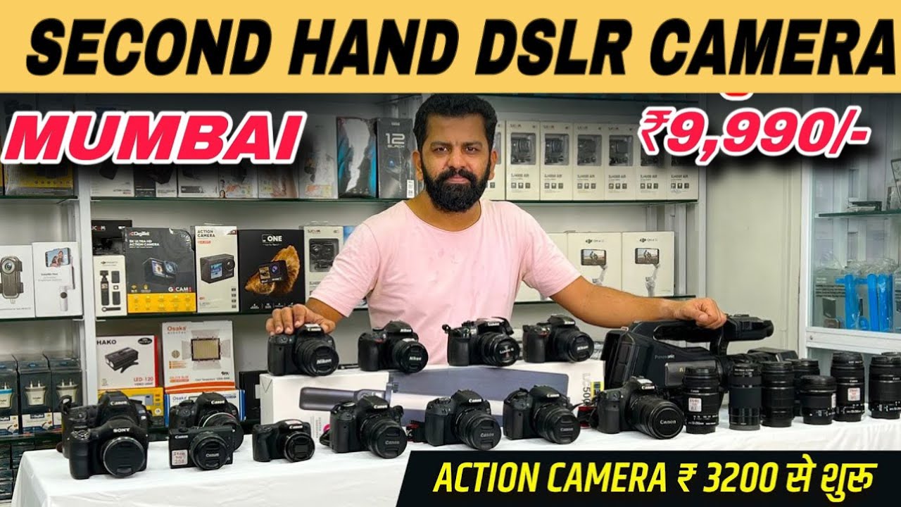 Second Hand DSLR Camera in Mumbai ₹9,990/🔥-|| Action Camera ₹3,200 ...