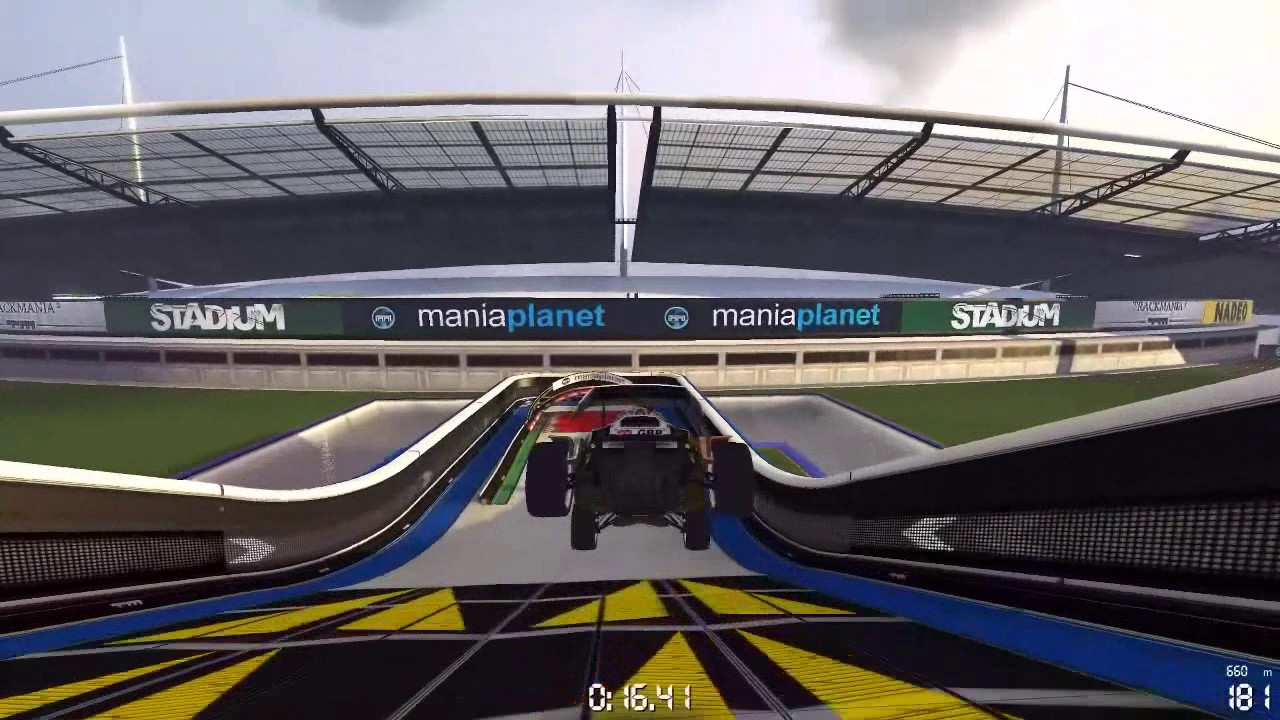 trackmania 2 stadium crash at loading level