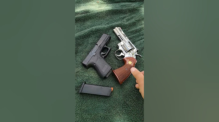 Why Revolvers are better than Glocks!!!!
