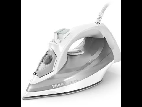 مكواة بخار فيليبس 5000 بقوة 2400 وات ابيض ورمادي 5010