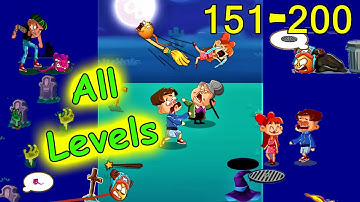 Snake Troll : Thief Master | All Levels 151-200 Android Gameplay Walkthrough Part 4 #SnakeTroll #Fun